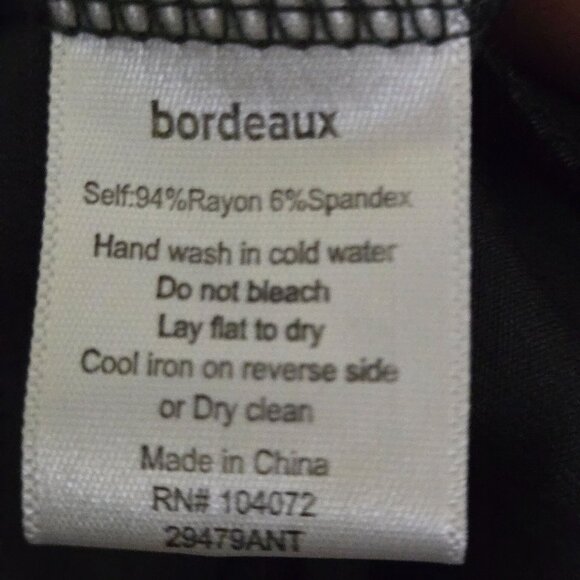 Anthropologie NWT Bordeaux High Neck Ruched Lounge Dress Midi Gray Size M - Picture 10 of 10